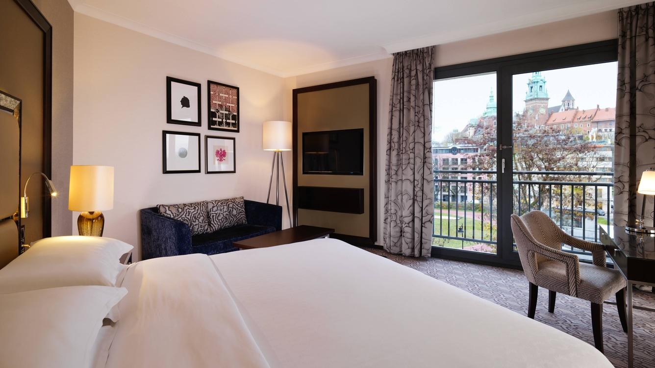 Sheraton Grand Cracovia Exterior foto Deluxe room