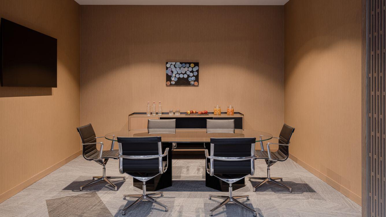 Sheraton Grand Cracovia Exterior foto 3D rendering of a meeting room